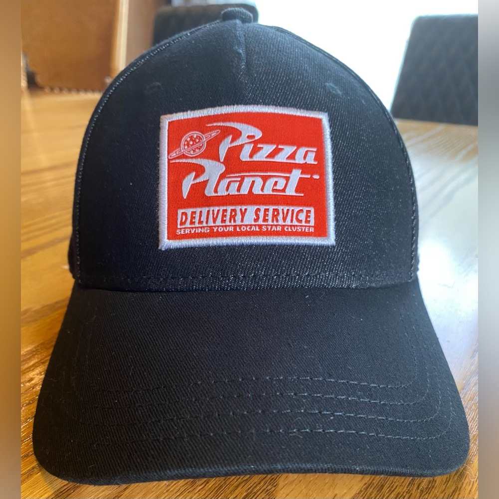 Disney Pizza Planet baseball hat cap mint.
